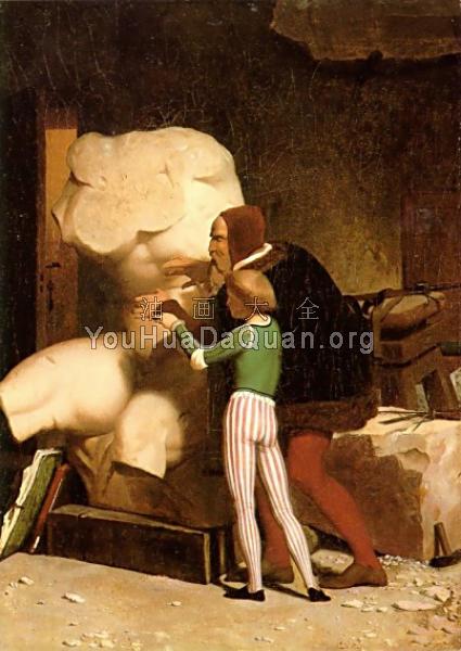 Michelangelo - 让·莱昂·杰罗姆